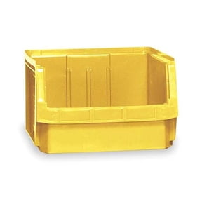 Quantum Storage Systems QMS543YL 18.37 x 19.75 x 11.87 in. Magnum Plastic Stackable Storage Bin, Yellow
