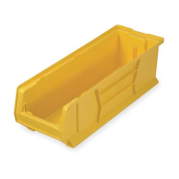 Quantum Storage Systems Bin, 29.875 in L, 8.25 in W, Plastic QUS970YL