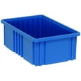 thumbnail image 1 of Quantum Storage® Dividable Grid Container, Blue, 16.5"L x 10.9"W x 6"H, Made in USA, 8-Pack, 1 of 1