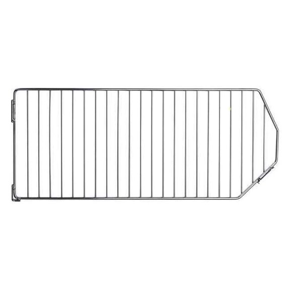 Quantum Storage Systems Bin Divider,13.875 in L,Wire Mesh,Silver DMB540/550C