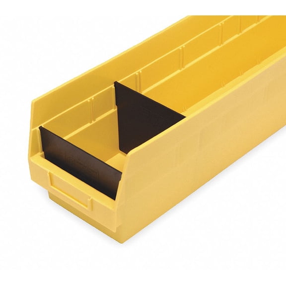 Quantum Storage Systems Shelf Bin Divider,W 8 3/8 In,PK50 DSB207/208/214