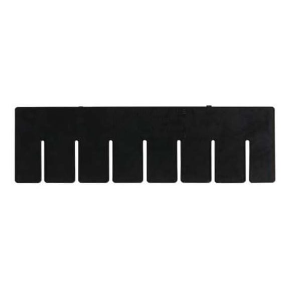 Quantum Storage Systems Divider,Black,PPC,10 7/8 in,PK6 DS92035CO