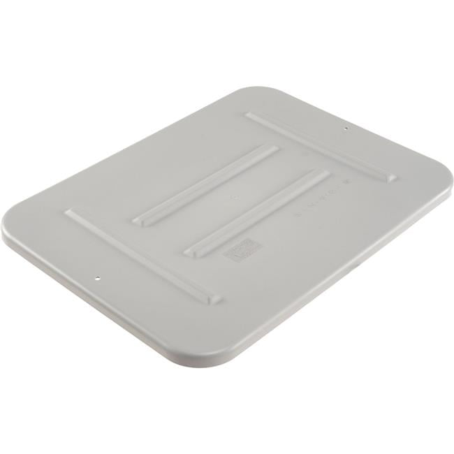 Quantum Storage Systems 493682GY Lid for Small Plastic Bus Tub - 20 x 15 in. - Gray