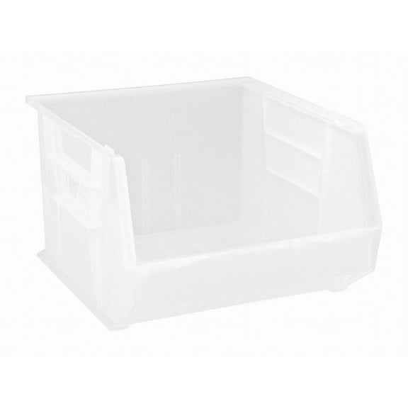 Quantum Storage Systems Hang and Stack Bin,Clear,PP,11 in QUS270CL
