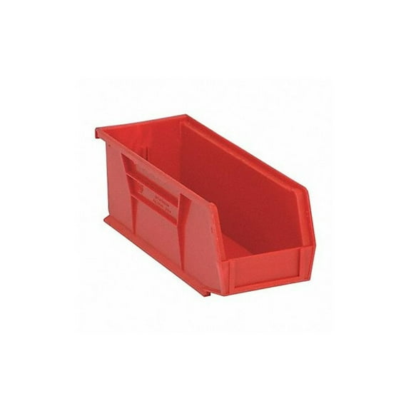 Quantum Storage Systems Hang and Stack Bin,Red,PP,4 in QUS224RD