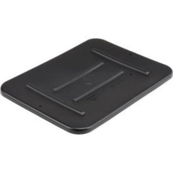Quantum Storage Systems 493682BK Lid for Small Plastic Bus Tub - 20 x 15 in. - Black