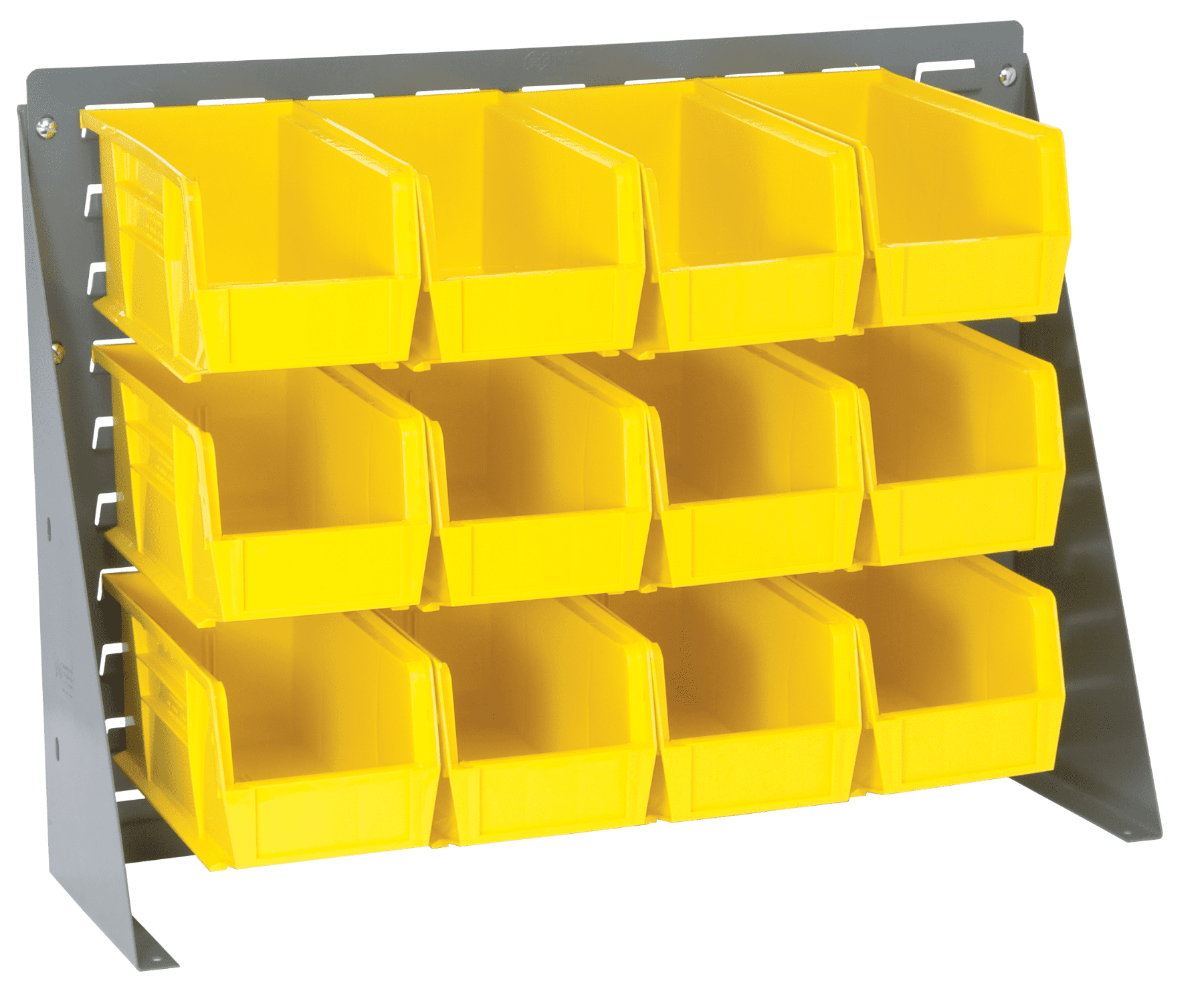 Quantum Storage Systems QBR-2721-230-12YL Solid Louvered Panel Bins ...