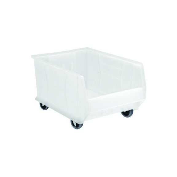 Quantum Storage Systems Storage Containers, Mobile in Polypropylene Material, Clear Color