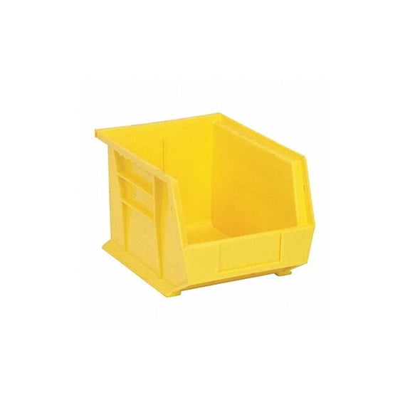 Quantum Storage Systems Hang and Stack Bin,Yellow,PP,7 in QUS239YL