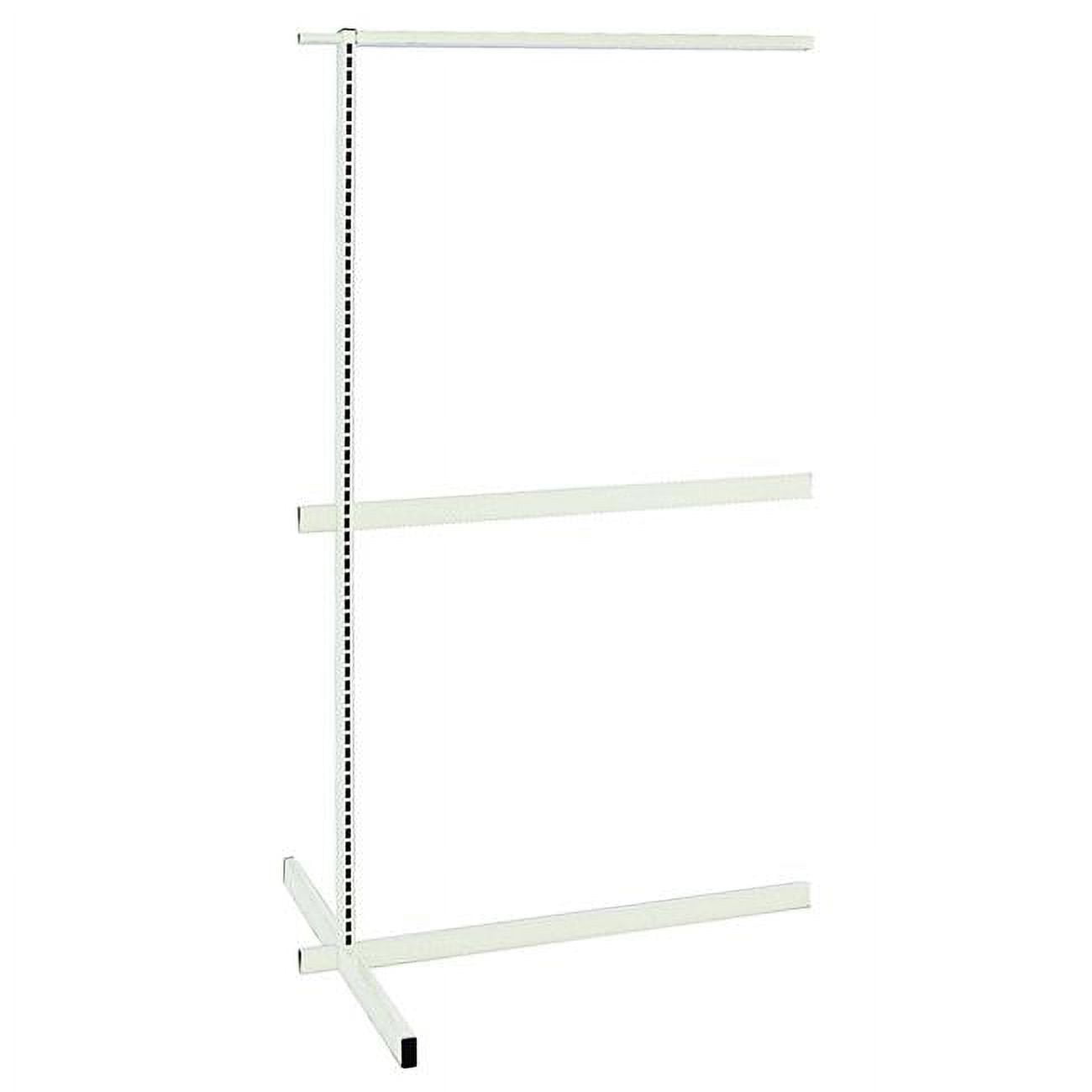 Quantum Storage Systems QTM WS70 DS36ADHC 36 x 70 in. Double Sided Add On Unit Oyster White