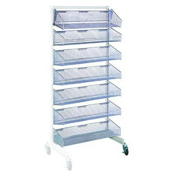 quantum storage systems qtm ws70-ss36ad-7s 36 x 70 in. single sided add-on unit, beige