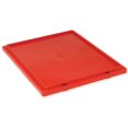 thumbnail image 1 of Quantum Storage Systems Red Plastic Tote Box Lid, For Use With SNT225 And SNT230, Polypropylene, Made In USA, 3/Pk, 1 of 1