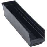 Quantum Storage Systems QSB103CO Conductive Economy Part Organizer Black Bins 18" L x 5" W x 4" H 20 Pack