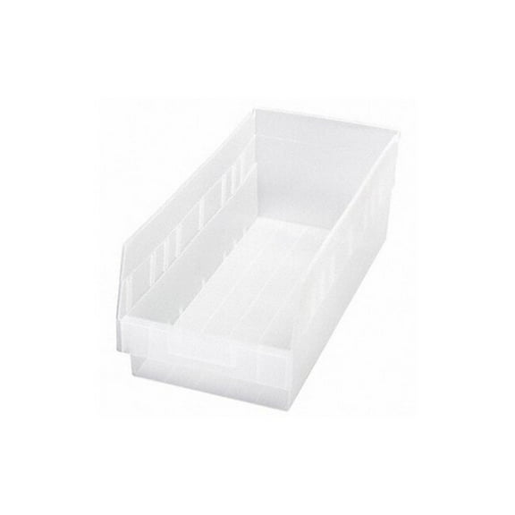 Quantum Storage Systems Shelf Bin,17-7/8 x 8-3/8 x 6 In. QSB208CL