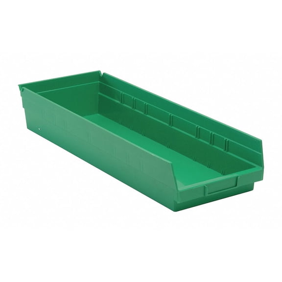 Quantum Storage Systems Shlf Bin,23-5/8 In. L,8-3/8 In. W,4 In H  QSB114GN