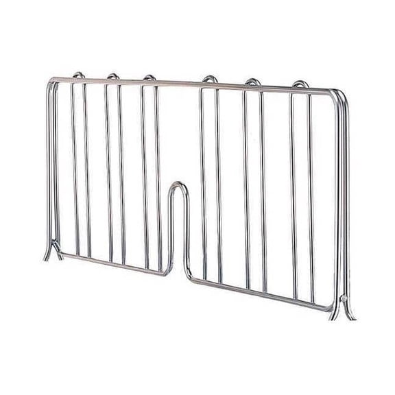 Quantum Storage Systems Shelf Divider 18"W, Stainless Steel, 2PK DIV18S-2