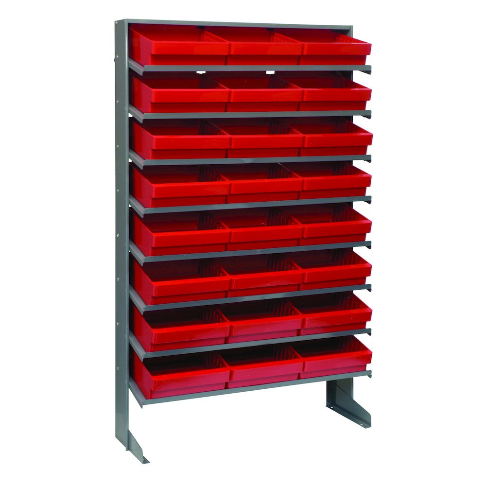 Quantum Storage Systems B382195 QPRS-801 Single Sided Rack with 24 Red ...