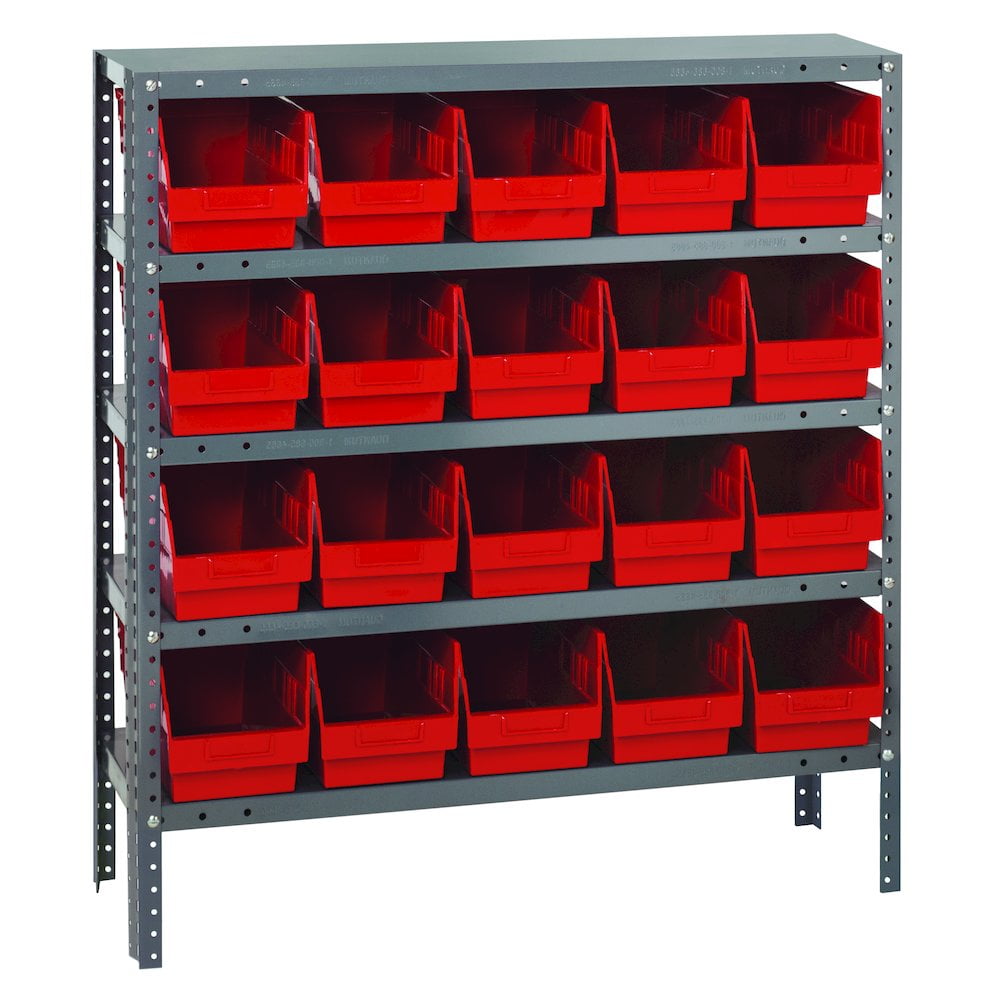 Quantum Storage Systems Shelving Unit, Solid in Carbon Steel Material ...