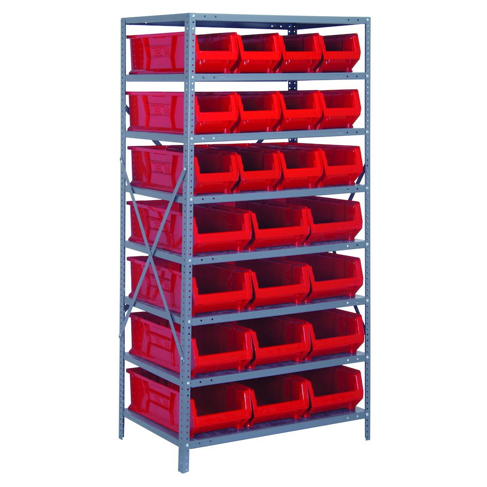 Quatum Storage Racking Quantum Storage Systems Shelving Unit, Solid in Carbon Steel Material ...