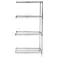 thumbnail image 1 of Quantum Storage AD86-1248C Chrome Add-On Kit 86 in. H Unit, 4 Shelf, 1 of 1