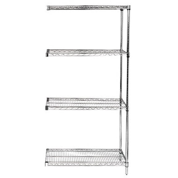 Quantum 30W X 42"L X 86"H Add On Unit - Chrome Model Ad86-3042C