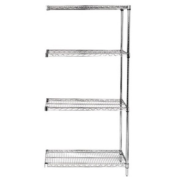 Quantum 30W X 60"L X 86"H Add On Unit - Chrome Model Ad86-3060C