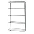 thumbnail image 1 of Quantum Storage WR86-2448C-5 Wire 5 Shelf Starter Kit, Chrome - 24 x 48 x 86 in., 1 of 1