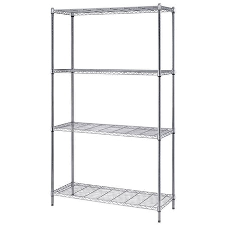 Quantum Storage RWR72-1830LD 1 Box Wire Shelving Unit- 30 x 18 x 72 in.