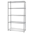 thumbnail image 1 of Quantum Storage WR74-1872C-5 5-Shelf, Chrome Wire Shelving Unit - 18 x 72 x 74 in., 1 of 1