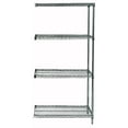 thumbnail image 1 of Quantum Storage AD86-1236P Wire Shelving 4-Shelf Add-On Units - Proform, 12 x 36 x 86 in., 1 of 1