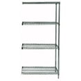 thumbnail image 1 of Quantum Storage AD74-1248P Proform Wire 4 Shelf Add-On Kit - 12 x 48 x 74 in., 1 of 1