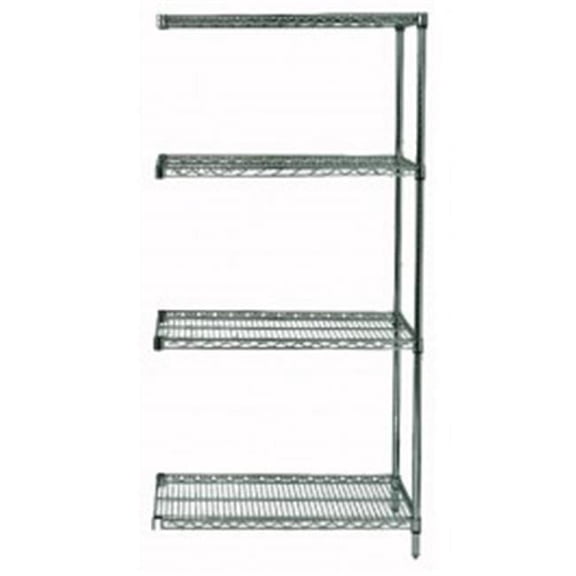 Quantum Storage AD74-1854P Proform Wire Shelving Add-On Systems - 18 x 54 x 74 in.