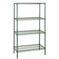 thumbnail image 1 of Quantum Storage WR54-3042P 4-Shelf Proform Wire Shelving Starter Kit, 30 x 42 x 54 in., 1 of 1