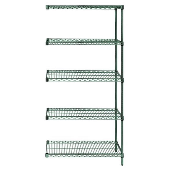 Quantum Storage AD63-2436P-5 5 Shelf Add - On Kit Proform - 24 x 36 x 63 in.