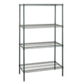 thumbnail image 1 of Quantum Storage WR54-2160P 4-Shelf Proform Wire Shelving Starter Kit, 12 x 36 x 54 in., 1 of 1