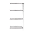 thumbnail image 1 of Quantum Storage Systems Wire Shelving 4 - Shelf Add-On Unit - 18" x 54" x 54" - 304 Stainless Steel, 1 of 1