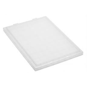 Quantum Storage Systems Stack & Nest Tote Box Lid for SNT200 - Clear, 6 Pack