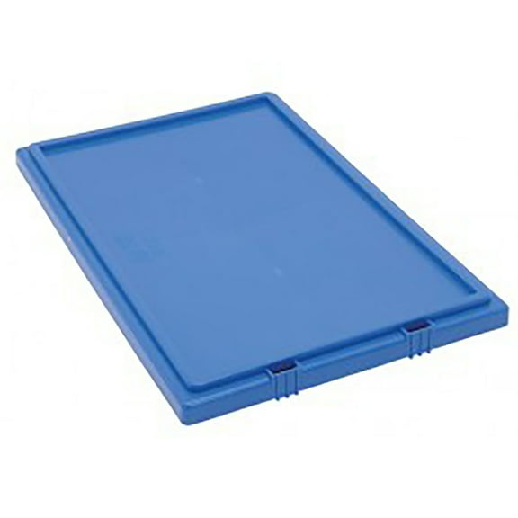 Quantum Storage Systems Stack & Nest Tote Box Lid for SNT240 - Blue, 3 Pack