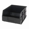 thumbnail image 1 of Quantum Storage Systems QTM SSB445BK Stackable Shelf Bin, Black - 6 per Cotton, 1 of 1