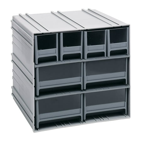 Quantum Storage Systems Storage Cabinet, Interlocking in Polysteryne Material, Gray Color