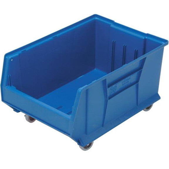 Quantum Storage Systems QTM QUS964MOBBL Mobile Hulk Container, Blue - 1 per Cotton