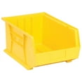 thumbnail image 1 of Quantum Storage Ultra Bin, Yellow, Stackable or Hangable, 11"W x 16"D x 8"H, 4 Pack, 1 of 1