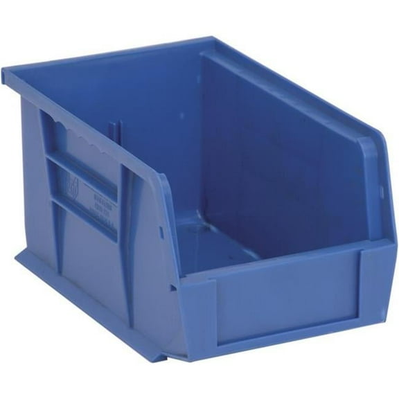 Quantum Storage  Ultra Stack & Hang Bin- Blue - 9.25 x 6 x 5 in.