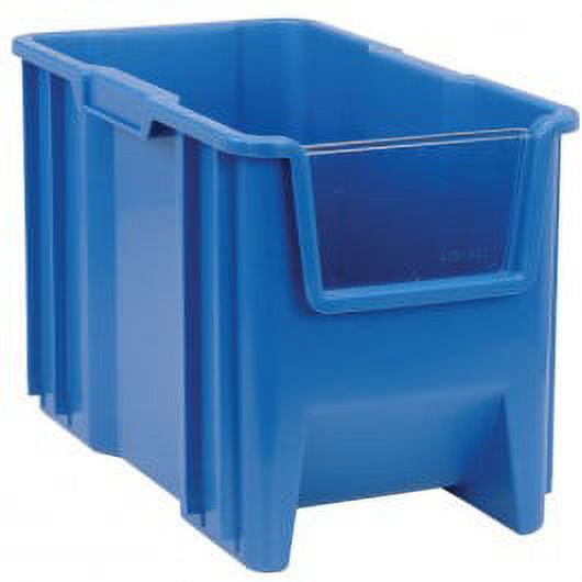 Quantum Storage WGH600 Plastic Storage Bin Clear Windows - Pack of 4