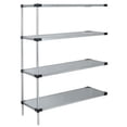 thumbnail image 1 of Quantum Storage WRSAD4-54-1472SS Solid Shelving 4-Shelf Add-On Units - Stainless Steel, 14 x 72 x 54 in., 1 of 1