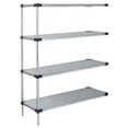 thumbnail image 1 of Quantum Storage WRSAD4-86-2148SS Solid Shelving 4-Shelf Add-On Units, Stainless Steel - 21 x 48 x 86 in., 1 of 1
