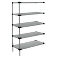 thumbnail image 1 of Quantum Storage WRSAD5-63-1836SS Stainless Steel 5 Solid Shelf Add-On Kit - 18 x 36 x 63 in., 1 of 1