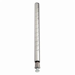 Quantum Storage P39C Wire Shelving Post Chrome - 39 in.