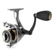 Quantum Strategy Spinning Fishing Reel, Size 10 Reel, Silver/Gold