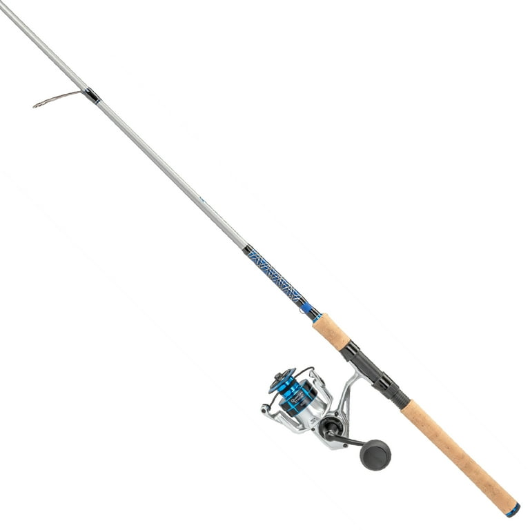 Quantum Strive Spinning Reel and Fishing Rod Combo, 7-Foot,